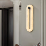 Aven Rose Alabaster Wall Light, detail view 3