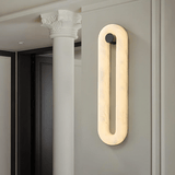 Aven Rose Alabaster Wall Light, detail view 11