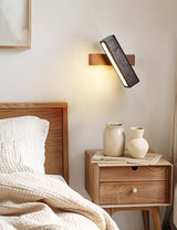 Briar Iris Travertine Wall Light, detail view 8