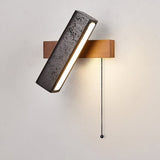 Briar Iris Travertine Wall Light, detail view 10