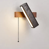 Briar Iris Travertine Wall Light, detail view 11