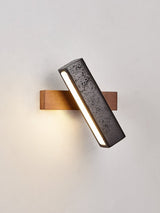 Briar Iris Travertine Wall Light, detail view 14
