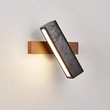 Briar Iris Travertine Wall Light, detail view 15