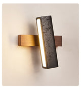 Briar Iris Travertine Wall Light, detail view 18