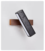 Briar Iris Travertine Wall Light, detail view 20