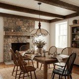 Briar Willow Wood Pendant Light, detail view 3