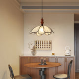 Briar Willow Wood Pendant Light, detail view 5