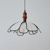 Briar Willow Wood Pendant Light, detail view 7