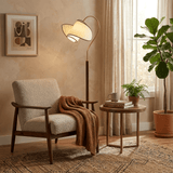 Calia Bay Wood Floor Lamp, detail view 2