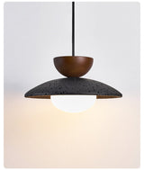 Calia Halo Travertine Pendant Light, detail view 11