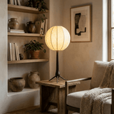 Celine Mist Wood Table Lamp, detail view 2