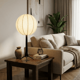 Celine Mist Wood Table Lamp, detail view 3