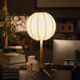 Celine Mist Wood Table Lamp, detail view 9