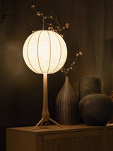 Celine Mist Wood Table Lamp, detail view 13