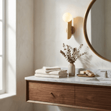 Celine Nest Alabaster Wall Light, detail view 4
