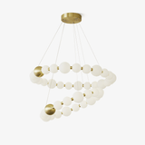 Clara Rain Acrylic Chandelier by Maison Velume