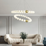 Clara Rain Acrylic Chandelier, detail view 14