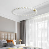 Clara Rain Acrylic Chandelier, detail view 16