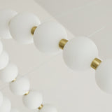 Clara Rain Acrylic Chandelier, detail view 21