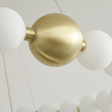 Clara Rain Acrylic Chandelier, detail view 25