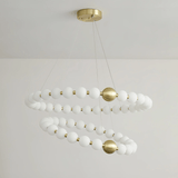 Clara Rain Acrylic Chandelier, detail view 32