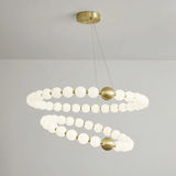 Clara Rain Acrylic Chandelier, detail view 42