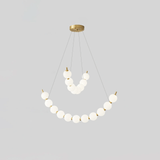Clara Rain Acrylic Chandelier, detail view 43