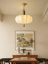 Clara Stone Wood Pendant Light, detail view 10