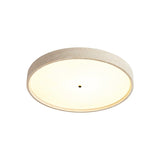 Clara Veil Travertine Ceiling Light, detail view 4