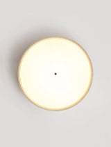 Clara Veil Travertine Ceiling Light, detail view 6