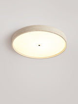 Clara Veil Travertine Ceiling Light, detail view 8