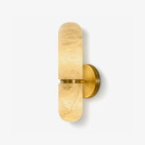 Cora Iris Alabaster Wall Light by Maison Velume