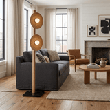 Cora Linden Marble Floor Lamp, detail view 5