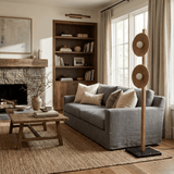 Cora Linden Marble Floor Lamp, detail view 7