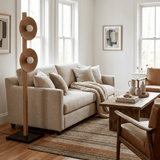 Cora Linden Marble Floor Lamp, detail view 11