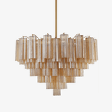Corin Field Glass Chandelier by Maison Velume