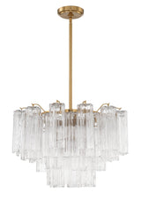 Corin Field Glass Chandelier, detail view 9