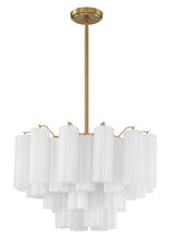 Corin Field Glass Chandelier, detail view 12