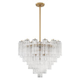 Corin Field Glass Chandelier, detail view 16