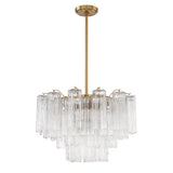 Corin Field Glass Chandelier, detail view 17