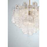Corin Field Glass Chandelier, detail view 26