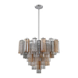 Corin Field Glass Chandelier, detail view 27