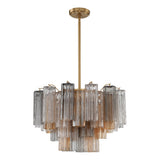 Corin Field Glass Chandelier, detail view 29