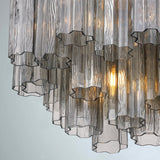 Corin Field Glass Chandelier, detail view 36