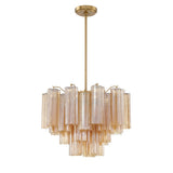 Corin Field Glass Chandelier, detail view 37