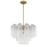 Corin Field Glass Chandelier, detail view 39