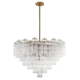 Corin Field Glass Chandelier, detail view 41