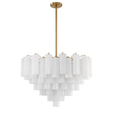 Corin Field Glass Chandelier, detail view 42