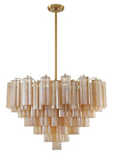 Corin Field Glass Chandelier, detail view 43