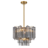 Corin Field Glass Chandelier, detail view 47